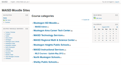 Desktop Screenshot of moodle.muskegonisd.org